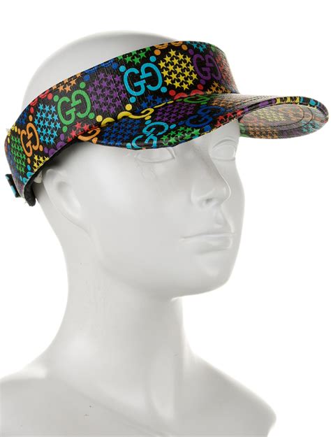 visor gucci fashion|gucci visor football.